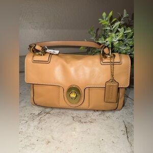 NWT Coach Peyton Leather Satchel